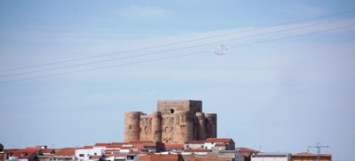 Wir besuchten das hoch über Villalba de los Barros gelegene Castillo de la Vaguada