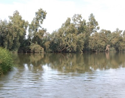 Am Nachmittag erreichten wir den ersten Nebenfluss des Guadiana