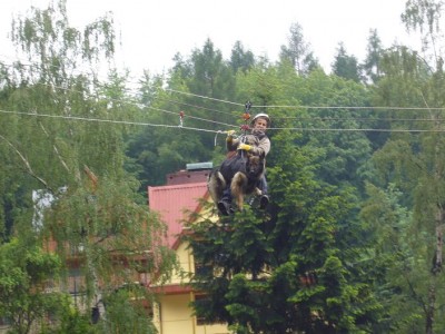 Habe mich getäuscht es waren 150 meter.<br />Training für Auslands-Einsatz in Polen.