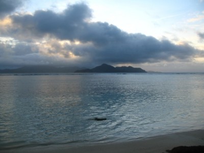 An einem Juliabend auf den Seychellen, 17:56 Uhr