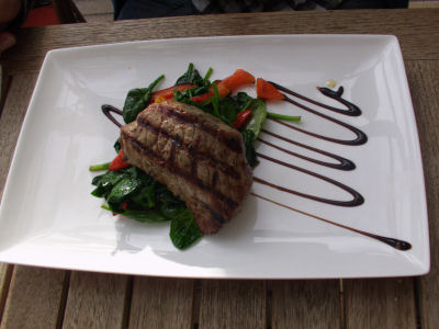 dann ging es zu den Hauptgängen