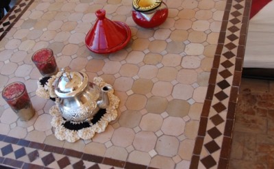 Teekanne und Tajine