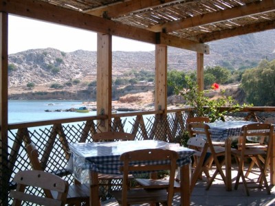 die Strandtaverne &quot;Pontamos&quot;
